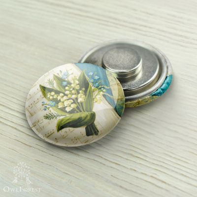 Magnet Needle Minder “Lilies of the Valley”