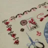 Схема для вышивания «Кот и рукоделие»