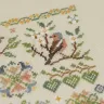 Printed embroidery chart “Chaffinches”