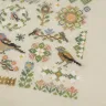Printed embroidery chart “Chaffinches”