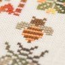 Printed embroidery chart “Golden Bees”