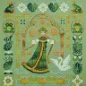Printed embroidery chart “Princesses-frogs”