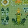 Схема для вышивания «Лягушки-царевны» 