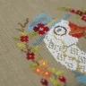 Printed embroidery chart “The Goose Portrait”