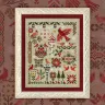 Printed embroidery chart “Red Cardinals”