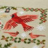 Схема для вышивания «Красные кардиналы»