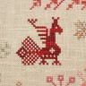 Embroidery kit “Peahen Bird”
