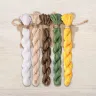 Набор ниток OwlForest для схемы «Бант Чайный» (DMC)