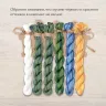 Базовый комплект ниток для схемы «Ландыши» (ПНК им. Кирова)
