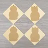 Set of Perforated Plywood Forms for the “Christmas-tree Decorations” Charts  (Cats and Owls)