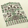 Printed embroidery chart “Hunter's Memories”