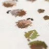 Printed embroidery chart “Hazelnut”