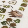 Printed embroidery chart “Hazelnut”