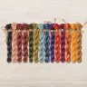 Set of OwlForest Hand-Dyed Threads for the “October Mood” Chart (DMC)