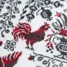 Printed embroidery chart “Red and Black Sampler”