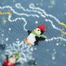 Бесплатная схема для вышивания «Вечеринка на Южном полюсе»