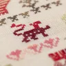Printed embroidery chart “Glorious Leopard”