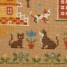 Схема для вышивания «Город котов» 