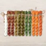 Set of OwlForest Hand-Dyed Threads for the “Сloudberry Summer” Chart (Thread Trade n.a. Kirov)