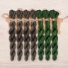 Set of OwlForest Hand-Dyed Threads for the “Hunter's Memories” Chart (DMC)