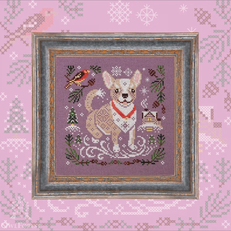 Схема для вышивания «Шустрый хвост» 