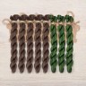 Set of OwlForest Hand-Dyed Threads for the “Hunter's Memories” Chart (Thread Trade n.a. Kirov)