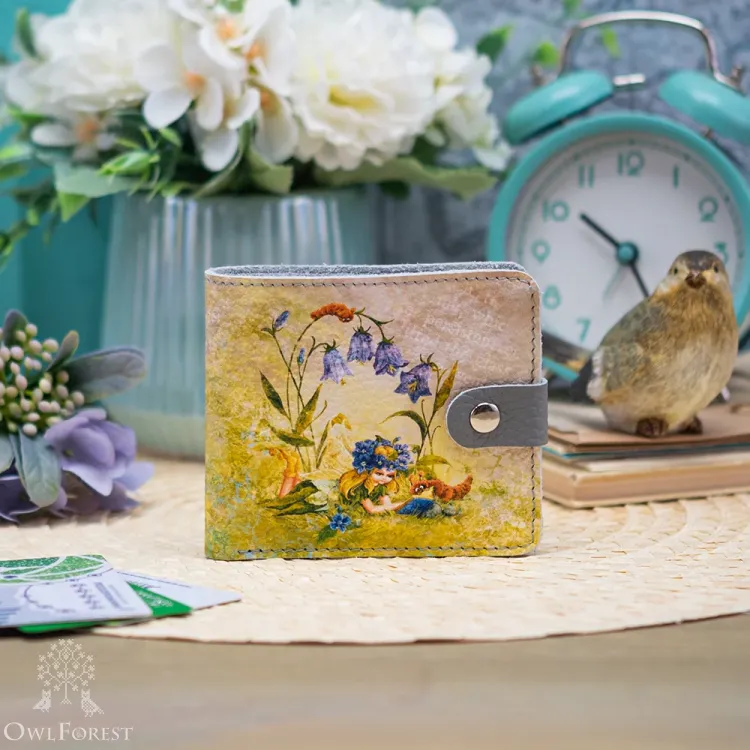 Кошелёк маленький «Сказки и колокольчики»