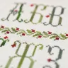 Digital embroidery chart “Berry Alphabet” Russian Letters