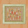 Схема для вышивания «Морковный лес»