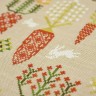 Printed embroidery chart “Carrot Forest”