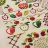 Printed embroidery chart “Ripe Apples”