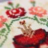 Digital embroidery chart “The Queen of Hearts”