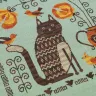 Схема для вышивания «Кот и орнитология»