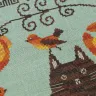 Схема для вышивания «Кот и орнитология»