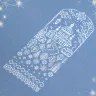 Бесплатная схема для вышивания «Снег идёт»