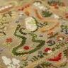 Printed embroidery chart “The Little Wood Folk. Snakes”
