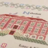 Printed embroidery chart “Pride and Prejudice. Part two. Netherfield.”
