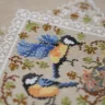 Схема для вышивания «Кружевные птички. Синички»