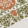 Printed embroidery chart «Sampler with acorns»