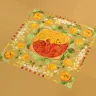 Схема для вышивания «Мандариновые котики»