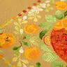 Схема для вышивания «Мандариновые котики»