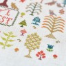 Printed embroidery chart “Owl Forest. Origin”