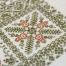 Digital embroidery chart “Sampler with Acorns”