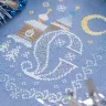 Электронная схема букв для флажков «С Рождеством (Христовым)!» и «С Новым Годом!»