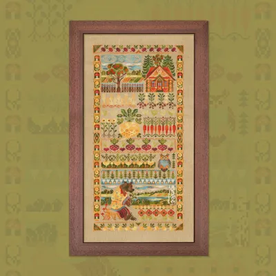 Схема для вышивания «Вершки и корешки»