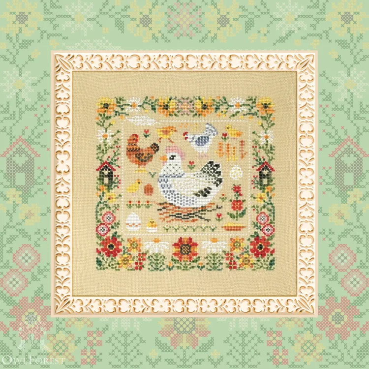 Электронная схема «Пёстрая курочка»