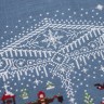 Printed embroidery chart “Winter Window”