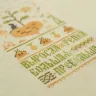 Printed embroidery chart “The Turnip”