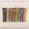 Set of OwlForest Hand-Dyed Threads for the “Hunters Tales” Chart (Thread Trade n.a. Kirov)