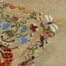 Printed embroidery chart “The Little Wood Folk.  Ladybugs”